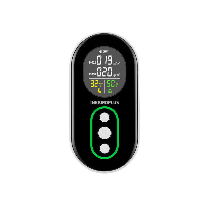 INKBIRDPLUS PM2.5 Indoor Air Quality Monitor Temperature Humidity Detector