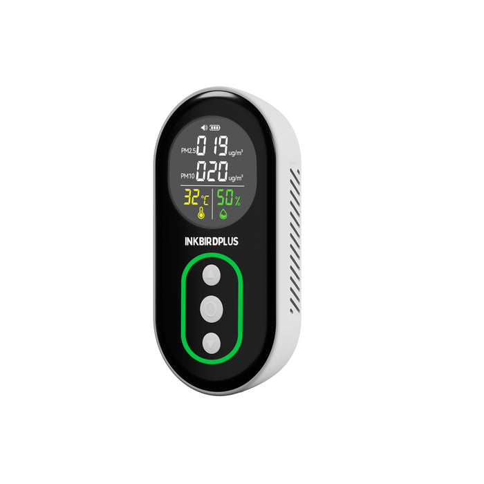 INKBIRDPLUS PM2.5 Indoor Air Quality Monitor Temperature Humidity Detector