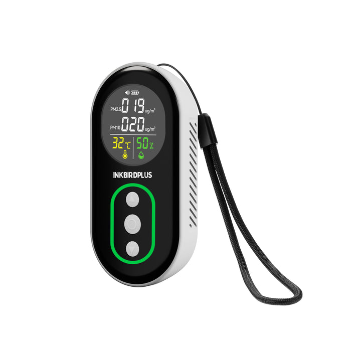 INKBIRDPLUS PM2.5 Indoor Air Quality Monitor Temperature Humidity Detector