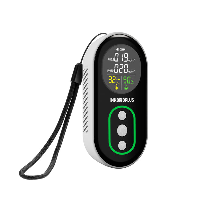 INKBIRDPLUS PM2.5 Indoor Air Quality Monitor Temperature Humidity Detector