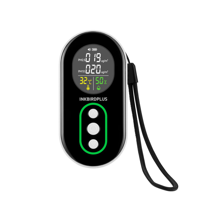 INKBIRDPLUS PM2.5 Indoor Air Quality Monitor Temperature Humidity Detector