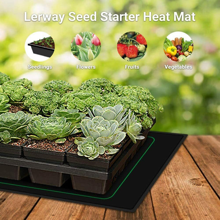 21W Seedling Heating Mat Seed Pad Germination Starter Sprout Plant 240V AU Plug