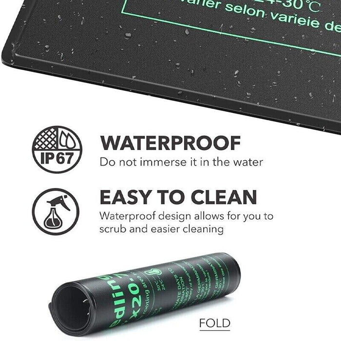 21W Seedling Heating Mat Seed Pad Germination Starter Sprout Plant 240V AU Plug