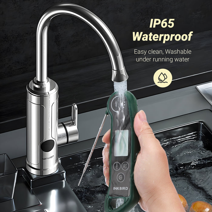 INKBIRD RHT-11K Instant Read Meat Thermometer 0.5 Sec Fast Reading IP65 Waterproof