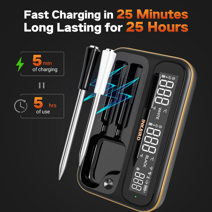 INKBIRD Wireless BBQ Thermometer INT-12-BW  Low n Slow Basics