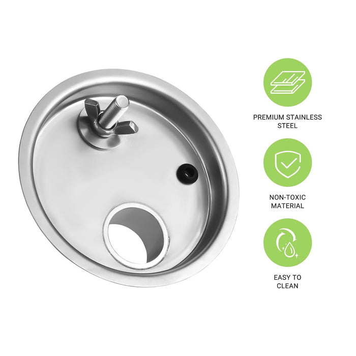 Inkbird Universal Bowl Adaptor 110mm for Dragon Kamado Weber Egg Big Green Egg Akorn