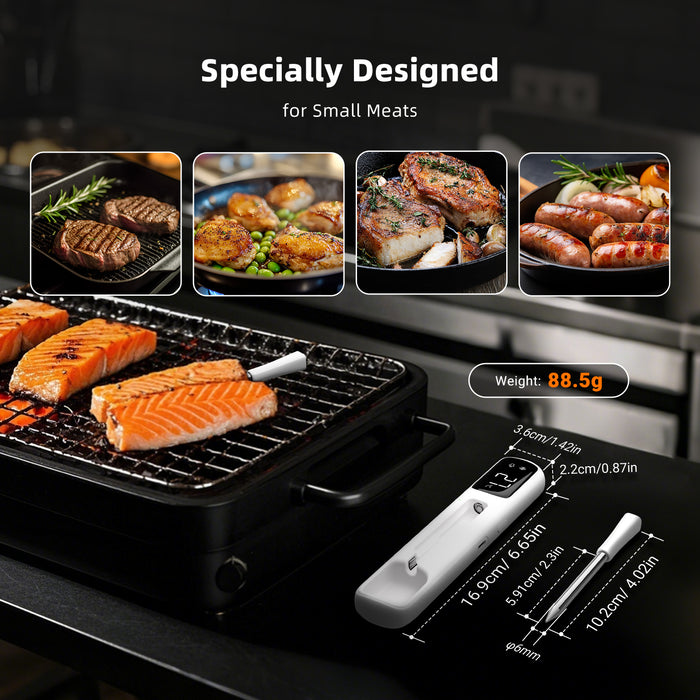 INKBIRD INT-11I-B Mini Wireless Meat Thermometer Bluetooth 305m Connection IP67 Waterproof