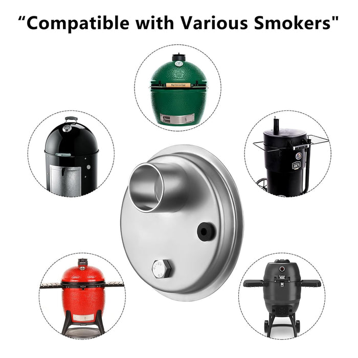 Inkbird Universal Bowl Adaptor 110mm for Dragon Kamado Weber Egg Big Green Egg Akorn