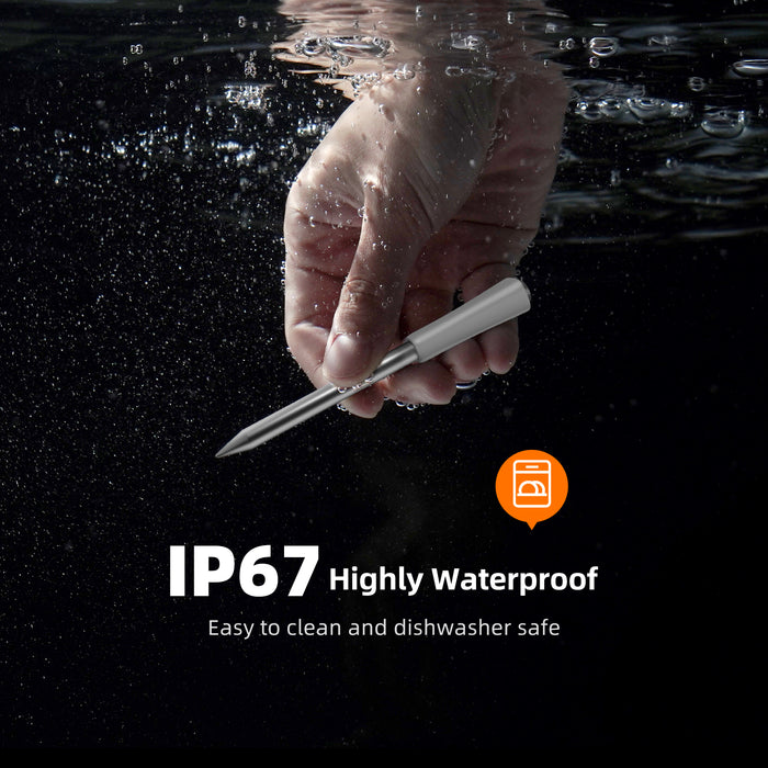 INKBIRD INT-11I-B Mini Wireless Meat Thermometer Bluetooth 305m Connection IP67 Waterproof