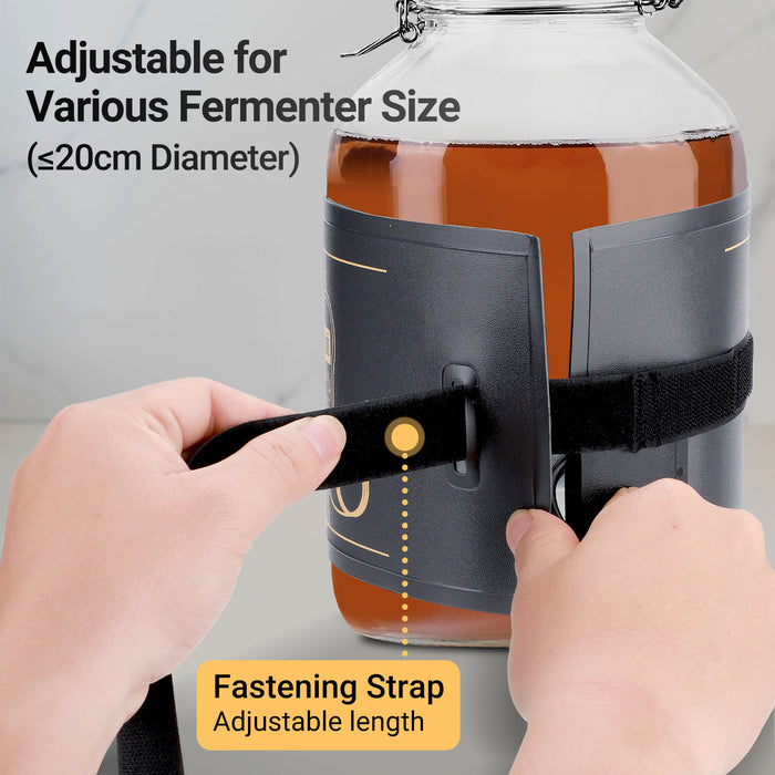 INKBIRDPLUS 2-in-1 Heat Mat Combo Daisy Chain Heating Mats with Temperature Controller