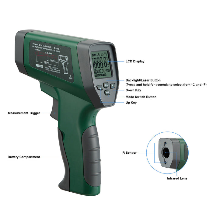 Infrared Thermometer Temperature Gun INK-IFT03