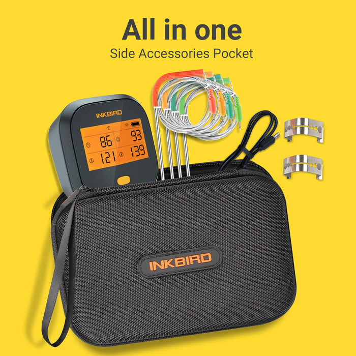 WiFi Grill Thermometer IBBQ-4T with Portable Case