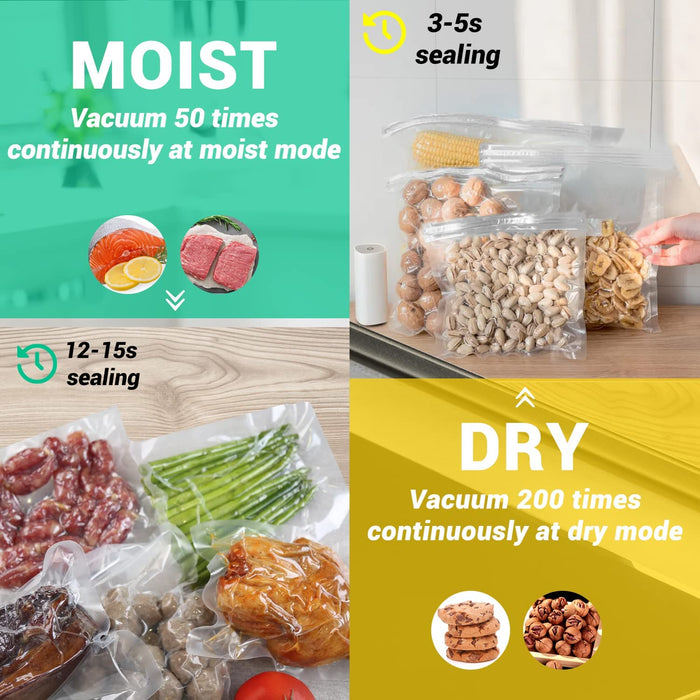 INKBIRD Auto Food Vacuum Sealer Machine INK-VS02  Built-in Cutter