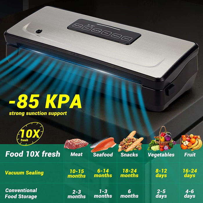 INKBIRD Auto Food Vacuum Sealer Machine INK-VS02  Built-in Cutter