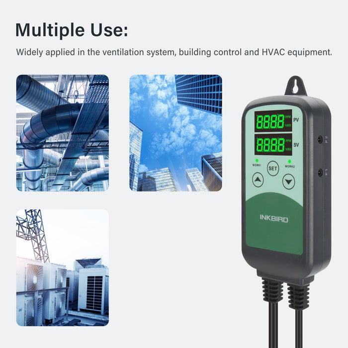 CO₂ Controller ICC-500T With S01 Sensor