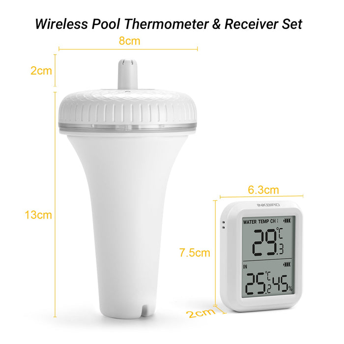 Wireless Pool Thermometer Set IBS-P01R
