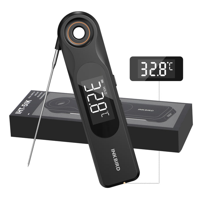 INKBIRD IHT-51K Dual-display Instant Read Food Meat BBQ Thermometer