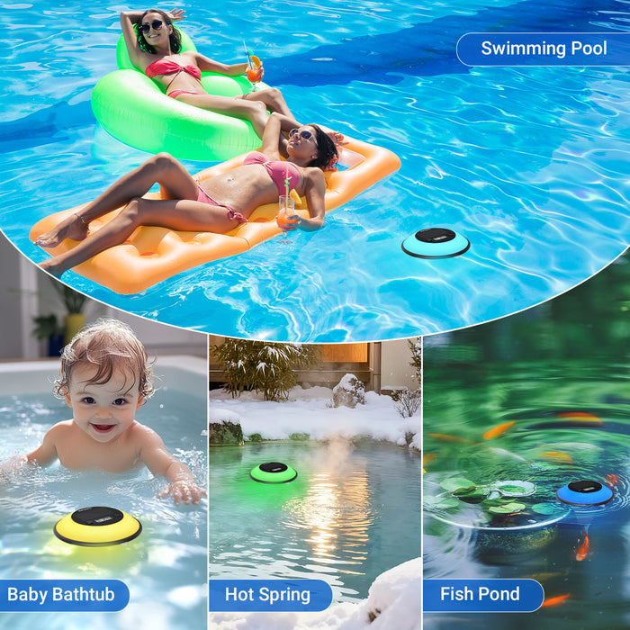 INKBIRD IBS-P05-W Solar Powered Pool Thermometer with 5G WiFi Gateway