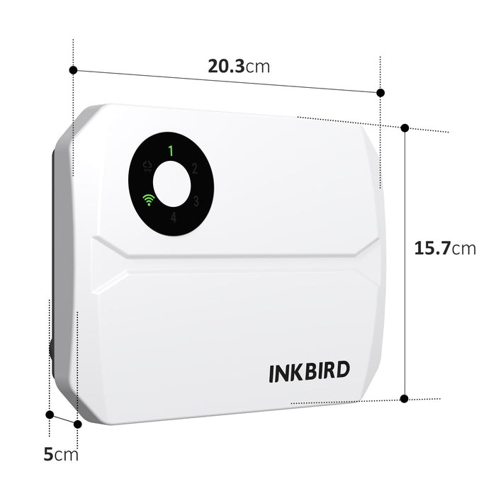 INKBIRD IIC-400-WIFI Smart Indoor Sprinkler Controller 4 Zones