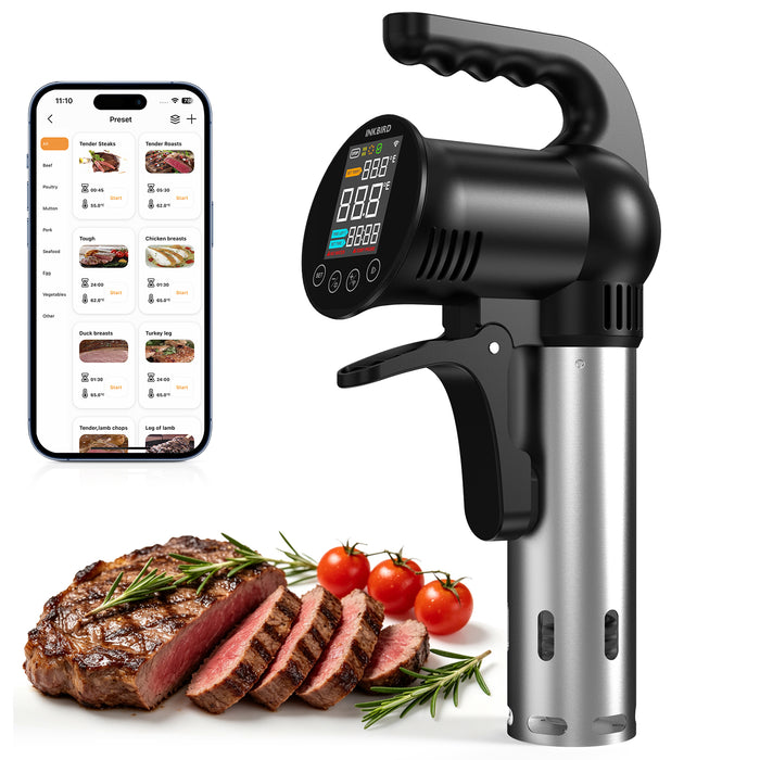 INKBIRD SSV-102-W WiFi Sous Vide Cooker 1000W Sous Vide Machine with 3D Water Circulation