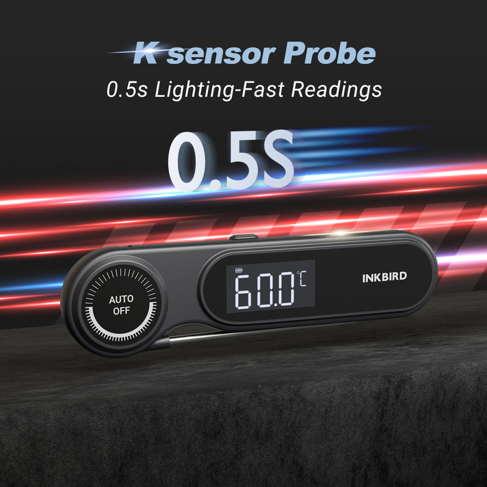 NKBIRD IHT-21K Instant Read Meat Thermometer IP65 Waterproof