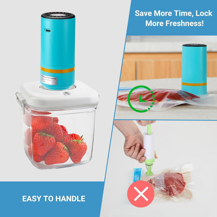 Electric Vacuum Bags for Sous vide Food Storage Saver Kitchen