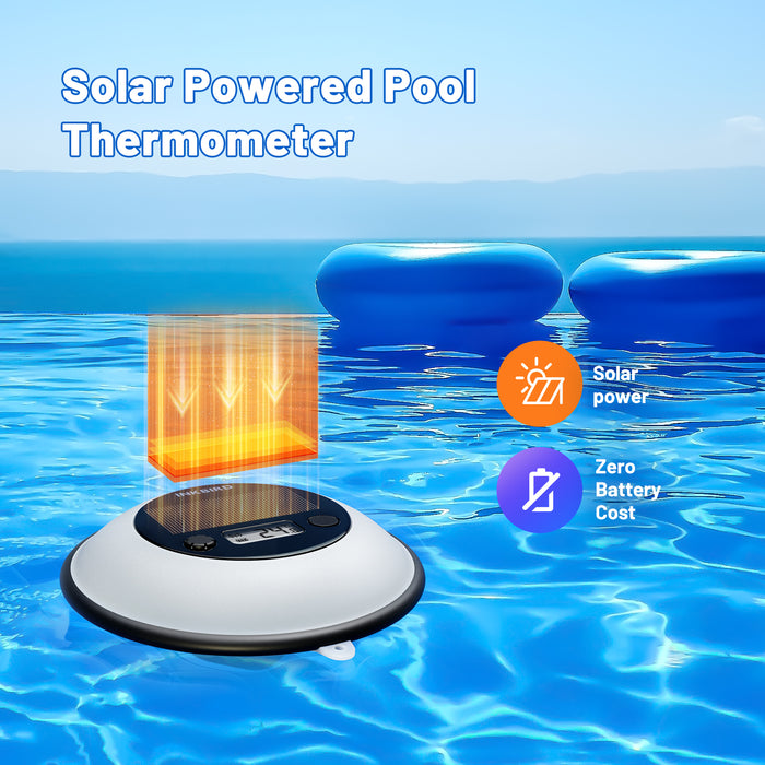 INKBIRD IBS-P05-W Solar Powered Pool Thermometer with 5G WiFi Gateway