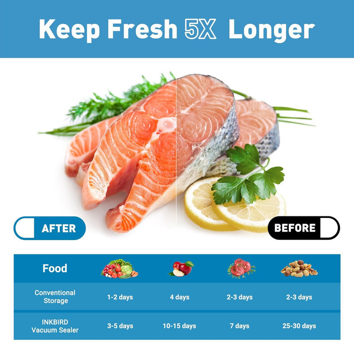 Electric Vacuum Bags for Sous vide Food Storage Saver Kitchen
