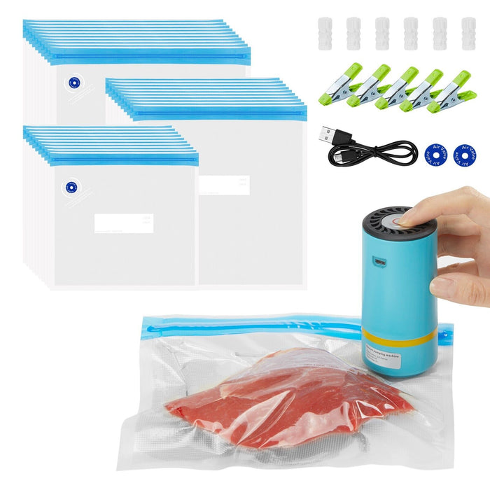 Electric Vacuum Bags for Sous vide Food Storage Saver Kitchen