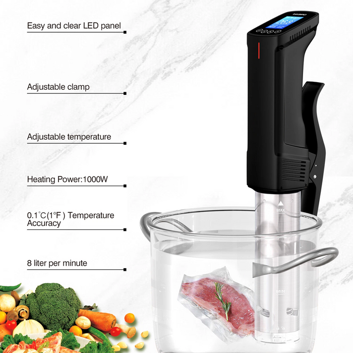 INKBIRD Wifi Sous Vide Cooker ISV-100 with Storage Carrying Case