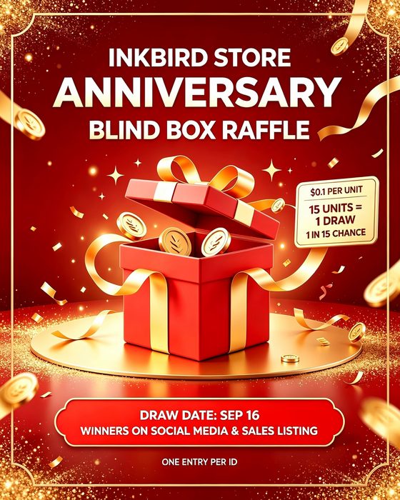 INKBIRD Raffle Game for 16th Anniversary Sales