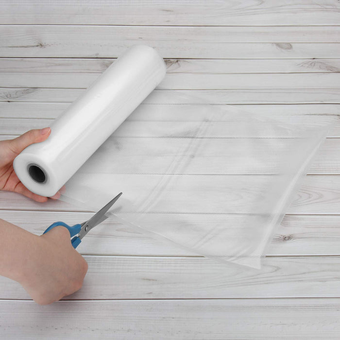 Inkbird 4 Rolls Vacuum Sealer Bags, 11" x 25' 2 Rolls & 8" x 25' 2 Rolls Vacuum Sealer Rolls for Food Saver,