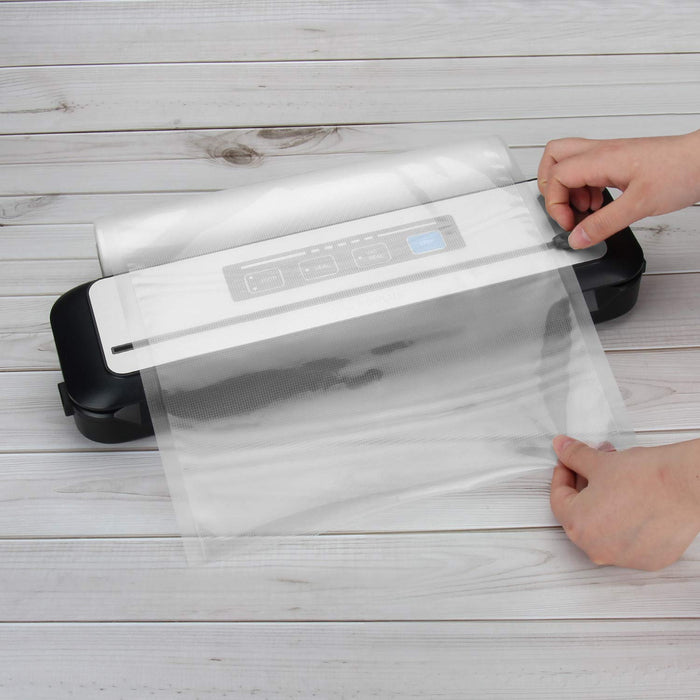 Inkbird 4 Rolls Vacuum Sealer Bags, 11" x 25' 2 Rolls & 8" x 25' 2 Rolls Vacuum Sealer Rolls for Food Saver,