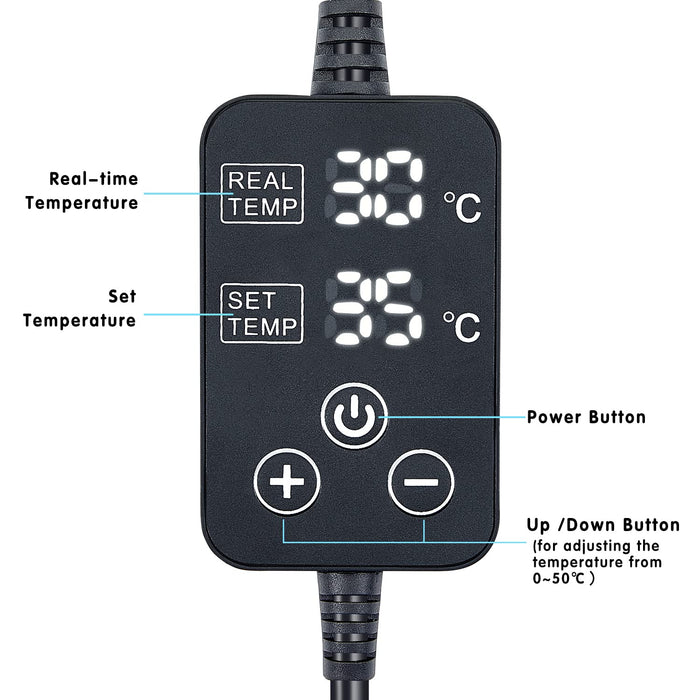 INKBIRDPLUS Seedling Heat Mat with Built-in Thermostat