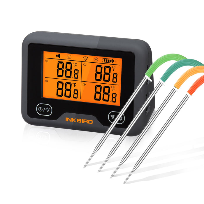 Wi-Fi&Bluetooth Grill Thermometer IBBQ-4BW