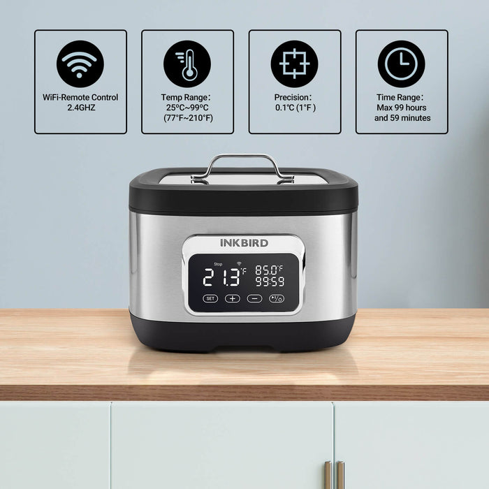All-In-One Wi-Fi Sous Vide Cooker ISV-500W