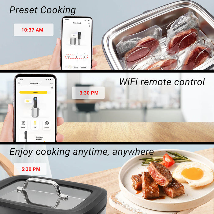 All-In-One Wi-Fi Sous Vide Cooker ISV-500W
