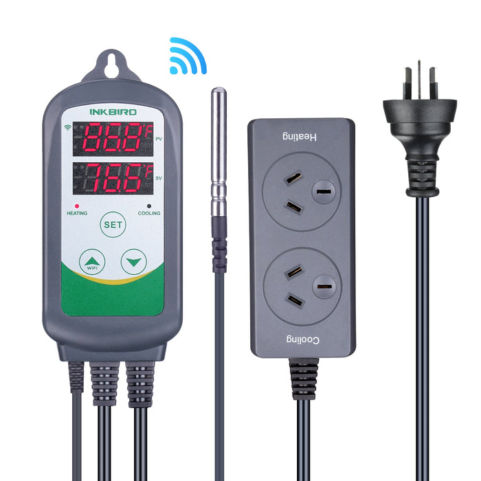 Inkbird ITC-308 WiFi Temperature Controller – For Aquarium, Terrarium & Brewing